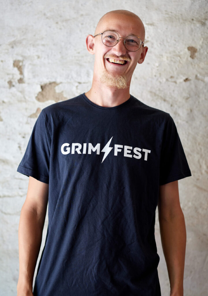 grimfest merch logo tee 2